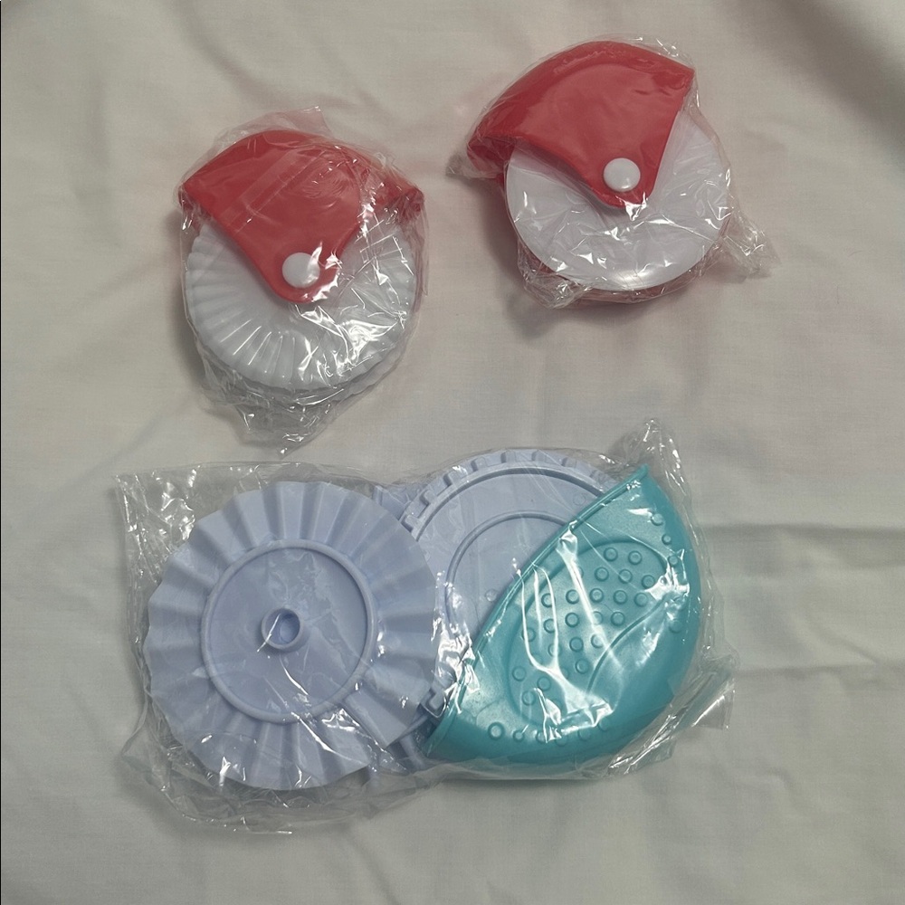 Pastry Wheel Decorator and Cutter, Set 6 lattice Decoration Tools